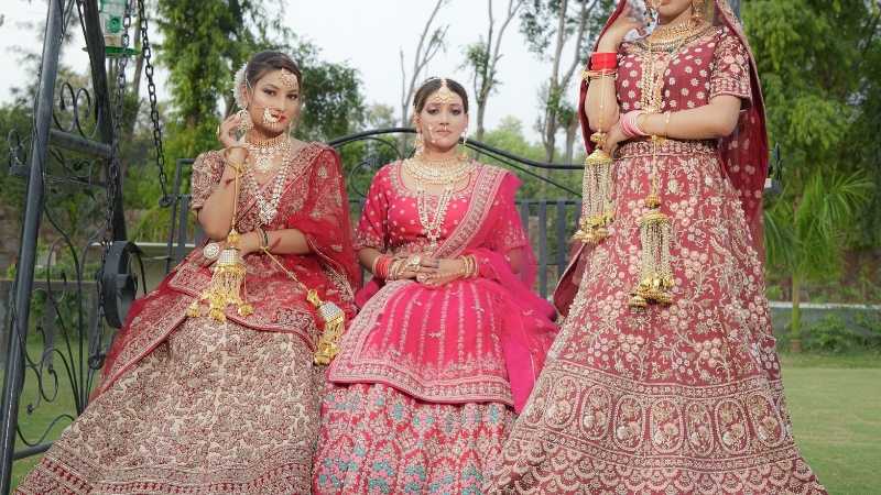 Lehenga and Choli Indian Attire