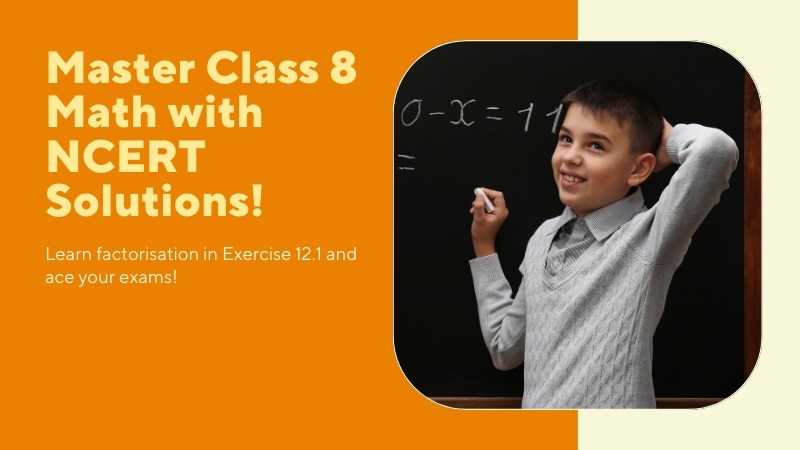 class 8 maths chapter 12 factorisation exercise 12.1 question 2