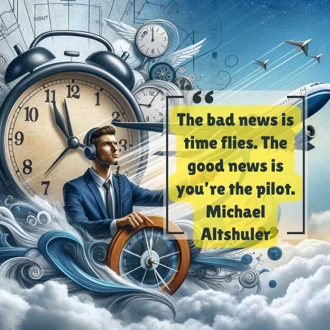 Michael Altshuler Time management Quote
