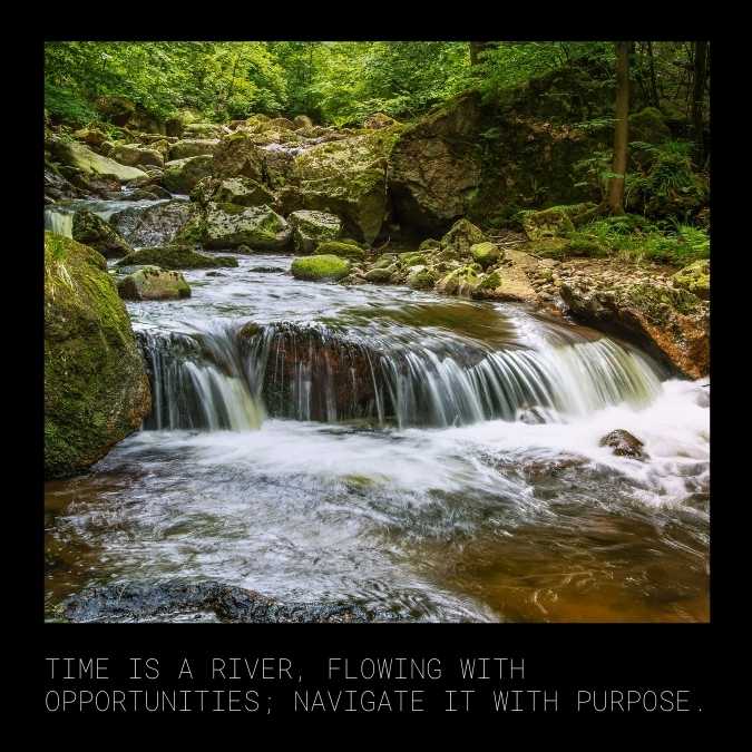 Time A River Quote