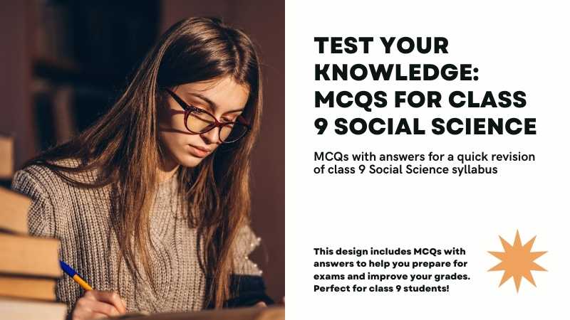 class 9 social science extra questions mcq