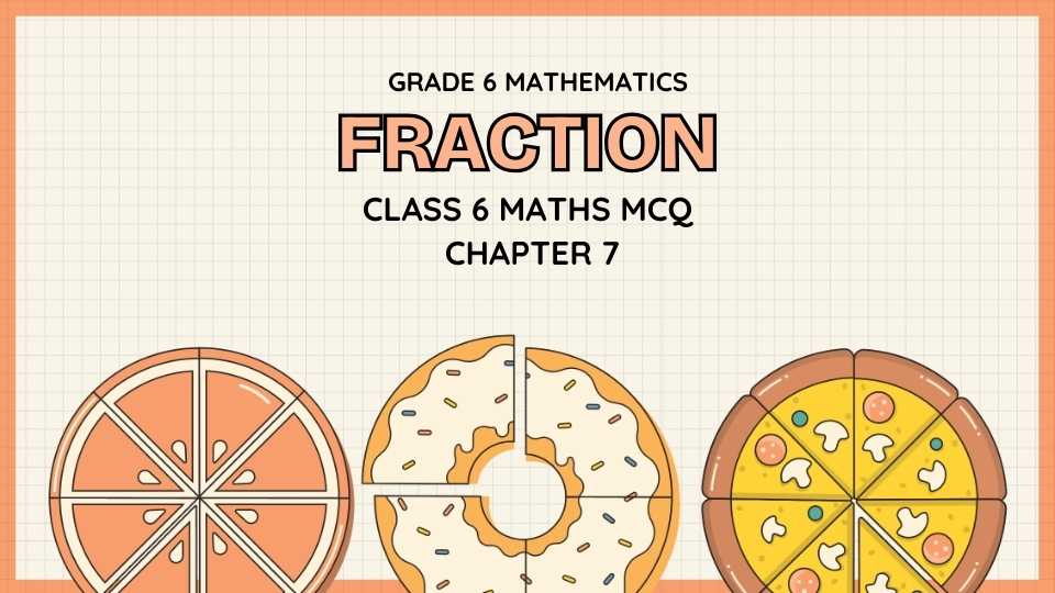 Class 6 Maths MCQ Chapter 7