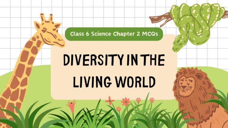 Diversity in the Living World Class 6 Science Chapter 2 MCQs