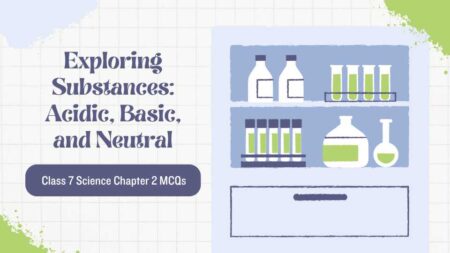 Exploring Substances Class 7 Science Chapter 2 MCQs