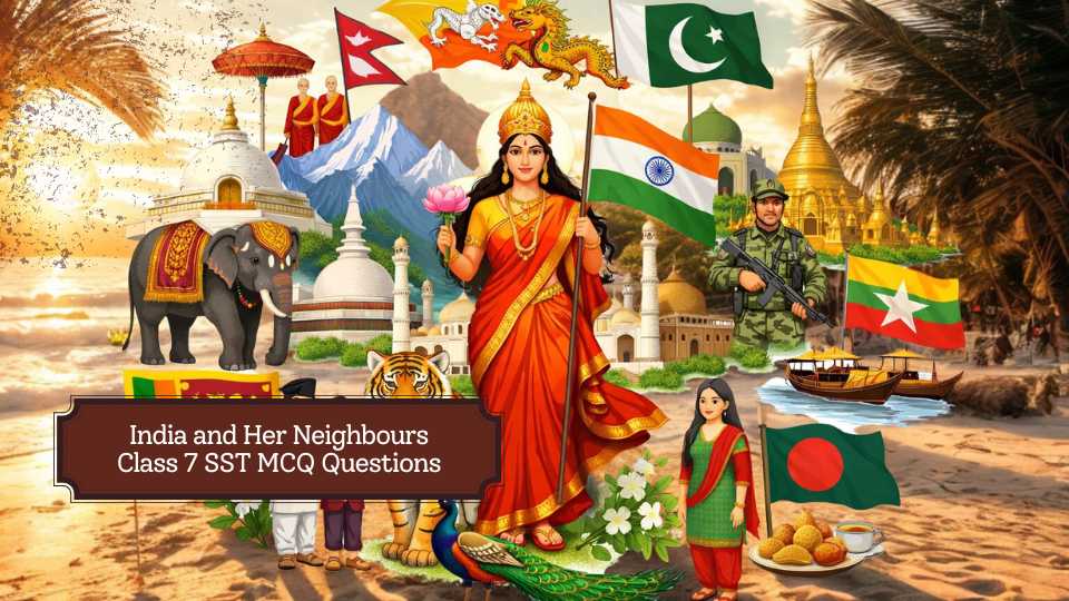 India and Her Neighbours MCQ Questions
