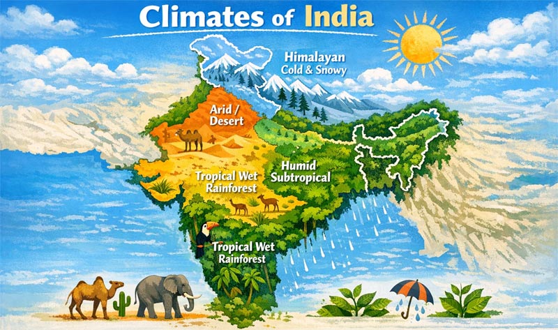 Climates of India