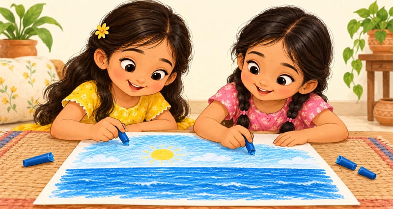 Ananya's Broken Crayon